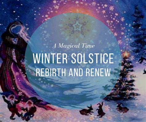Winter solstice witch celebration